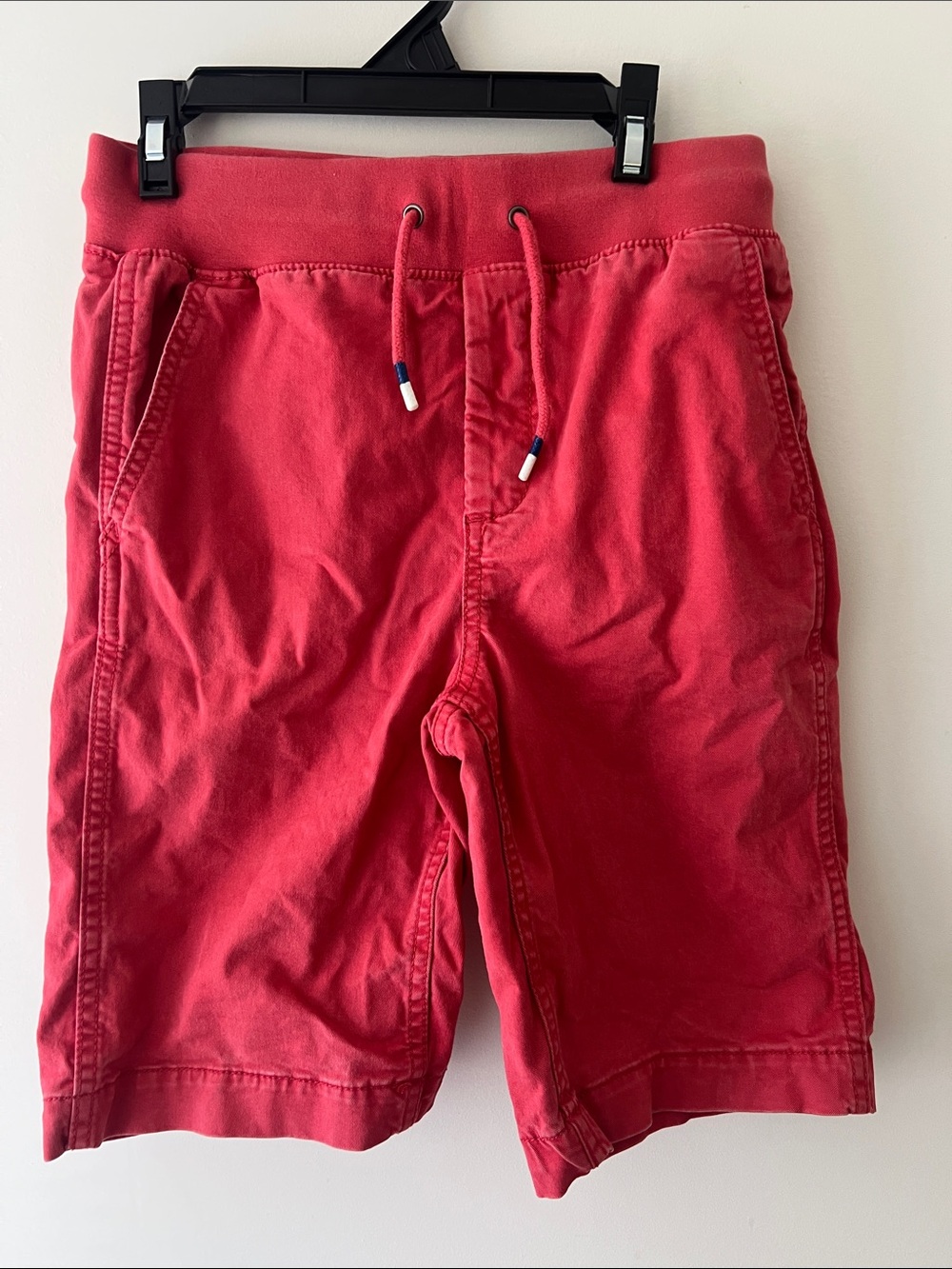 GAP Coral-Red Drawstring Shorts